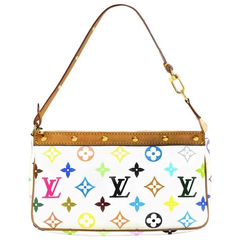 white and colored louis vuitton|louis vuitton black pouch.